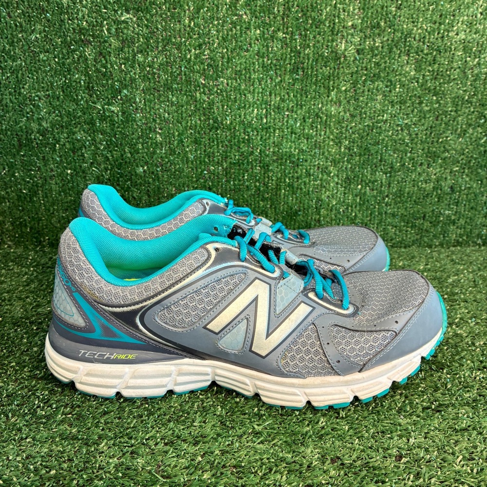 New Balance 560v6 TechRide Comfort Mesh Running Shoes Grey Blue Womens Size 11 D